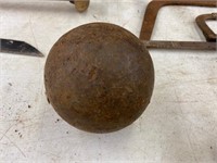 Metal cannon ball