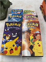 Pokemon VHS tapes
