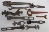 lot of 11 wrenches Dayton, Nicholson & others