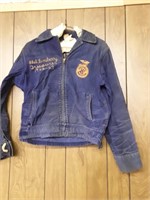 WOODLAWN VIRGINIA VINTAGE BLUE JEAN  JACKET