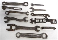 lot of 11 wrenches Armstrong, S A Loose & others
