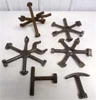 lot of 6 multi-wrenches Universal Valve & others