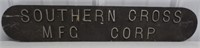 Southern Cross MFG Corp cast sign