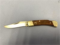 Shrade LB5 lockback knife, (tension pin for tensio