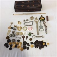 Buttons, Jewelry & More