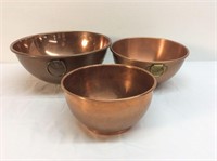 Copper Bowls