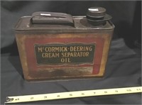Mccormick Deering Cream Separator Oil Can 6in