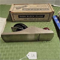 craftsman iron block hand plane in the box