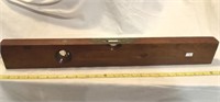Stanley #00 Wooden Level With Brass Hardware