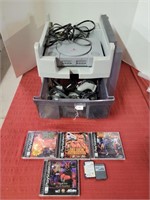 COMPLETE PS1 WITH 4 CONTROLLERS 4 GAMES