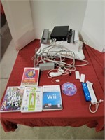 COMPLETE WII WITH 5 GAMES