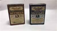 Set Of Vintage Tins