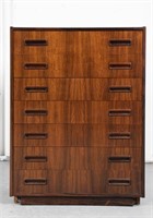 Danish Modern Rosewood Chest Of Drawers