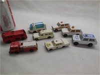 (8) Lesney Matchbox Emergency Vehicles, Fire,
