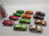 (12) Lesney Matchbox Cars, Duplicates, 1970's