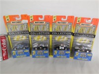 (4) Matchbox Premiere Police Car Collection 1996
