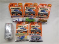 (5) Matchbox Die Cast Cars in Package 1998-99