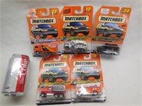 (5) Matchbox Die Cast Cars in Package 1997-98