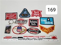 Embroidered Railroad Patch Collection