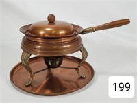 Copper Warming Dish & Tray