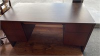 Large Desk by National Office Furniture Co  60 L