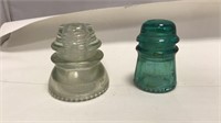 Set Of Antique Hemingray Glass Insulators