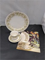 Vintage Carico Fine China Wildflower Collection