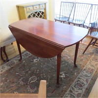 Antique Cherry Drop Leaf Table