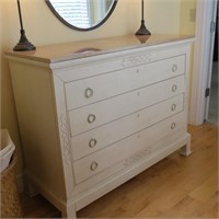 Lane Furniture Chest of Drawers Faux Marble Top