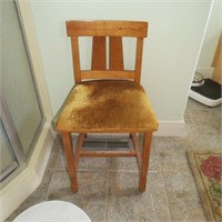 BIrds Eye Maple Sewing/Vanity Chair