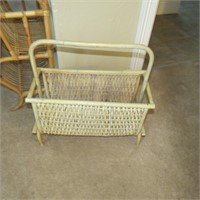 Rattan Magazine Rack