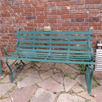 Heavy Metal Outdoor Bench