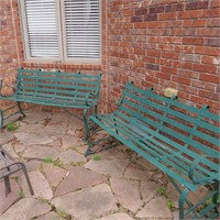 Heavy Metal Outdoor Bench #2