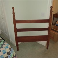 Pair of Matching Twin Headboards & single metal