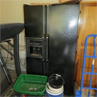 Black Side by Side Refrigerator