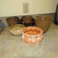 Lot of 6 Pottery Pieces