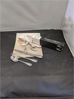 2 Sets of Vintage Carico Cezanne Stainless