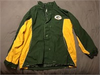 Green Bay Packers Jacket - size large