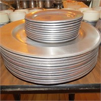 Lot of Pewter Plates