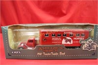 Anheuser-Busch Die Cast Bank 1941 Tractor Trailer