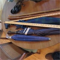 Vintage Lucite Handle Umbrella & More