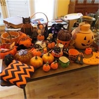Huge Halloween/Fall Decoration Lot