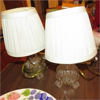 Matching Pair of Antique Lamps