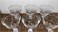 Set of 6 Cups Hay’s Swarovski Kristall