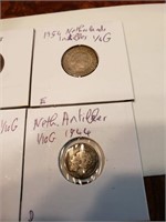 Lot Of 5 Rare coins Netherlands Antilles