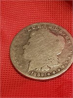 US Silver Dollar  MORGAN 1889 O VG .(M1b)