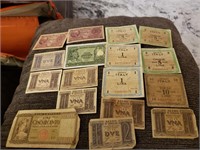 WWII Italy Government In 17 from 1 Lire To 500