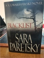 BLACKLIST By Sara Paretsky ,Signed