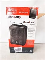 OmniHeat Space Heater (Dented, Tested working)
