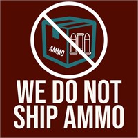 We Do Not Ship Ammo